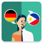 german-filipino translator android application logo